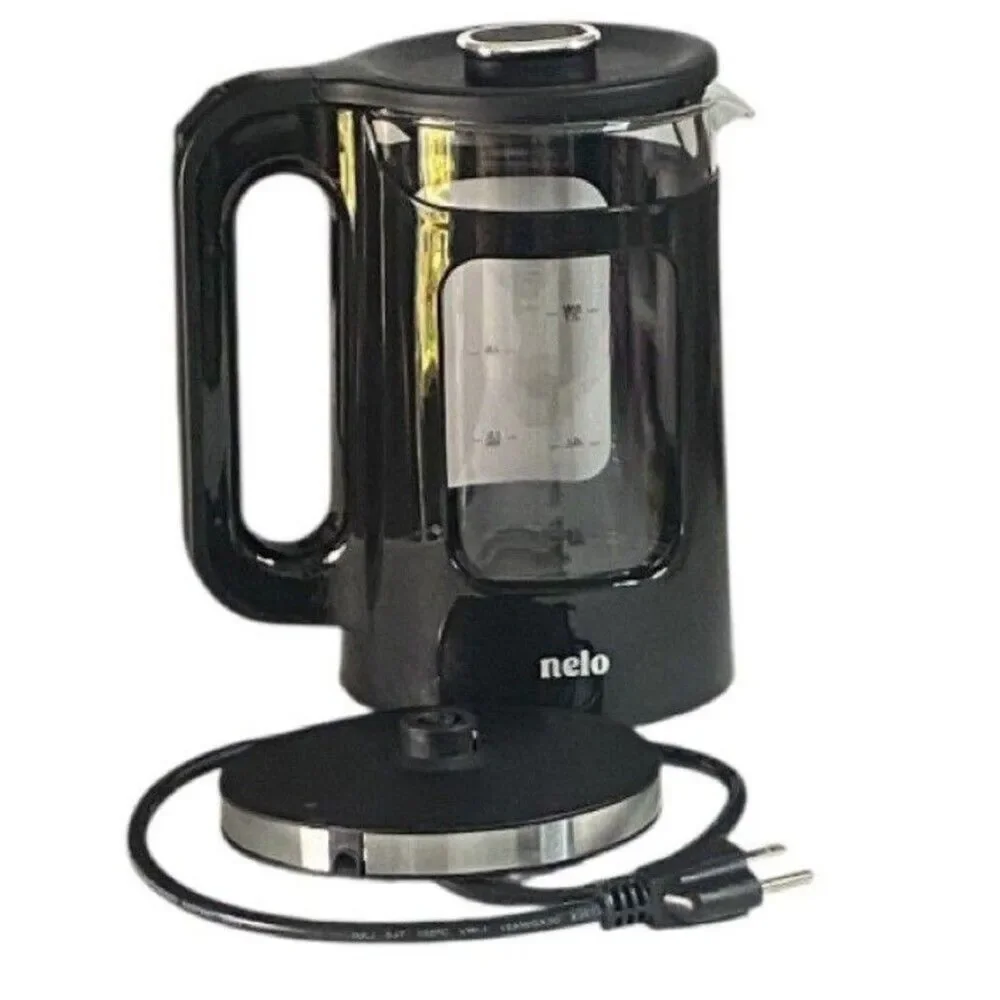 Nelo Electric Tea Kettle & Hot Water Boiler with Auto Shut-Off & Keeps Warm